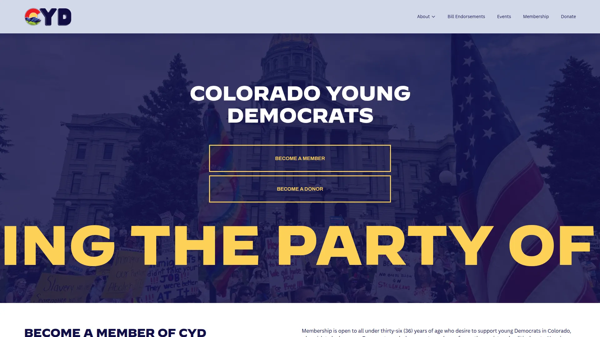 Desktop screenshot of Colorado