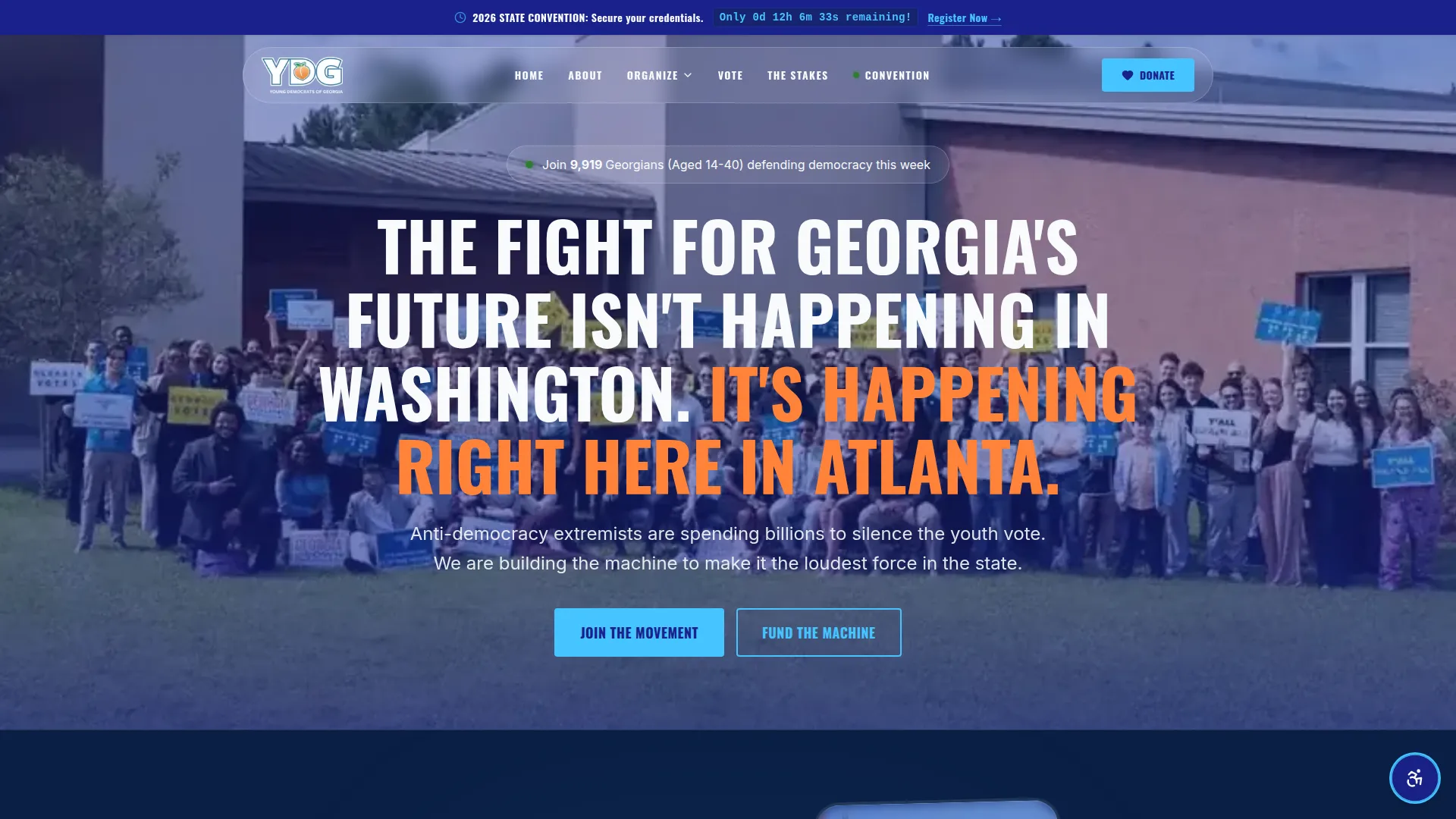 Desktop screenshot of Georgia