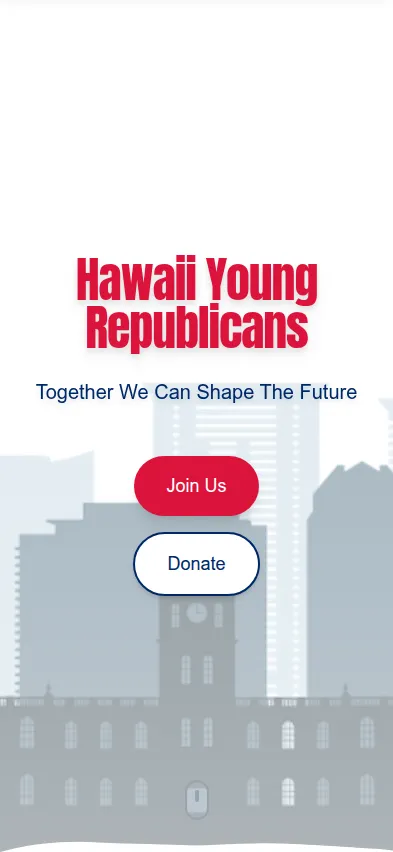 Mobile screenshot of Hawaii