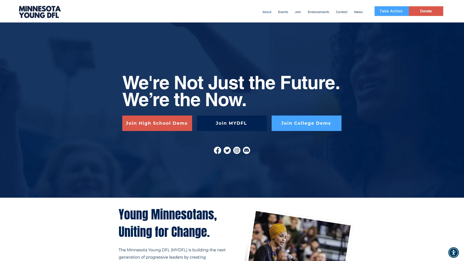 Desktop screenshot of Minnesota