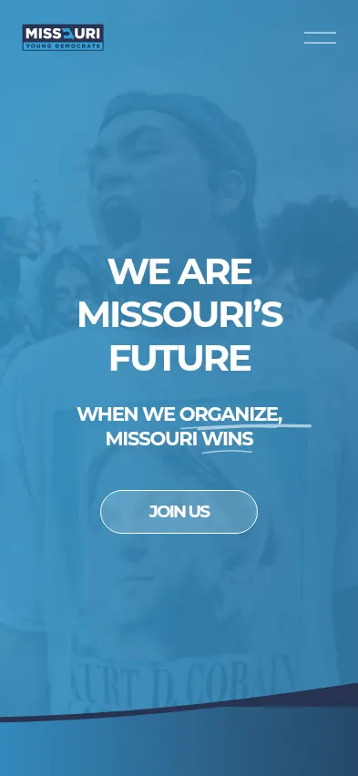 Mobile screenshot of Missouri