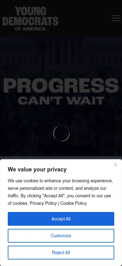 Mobile screenshot of National (YDA)