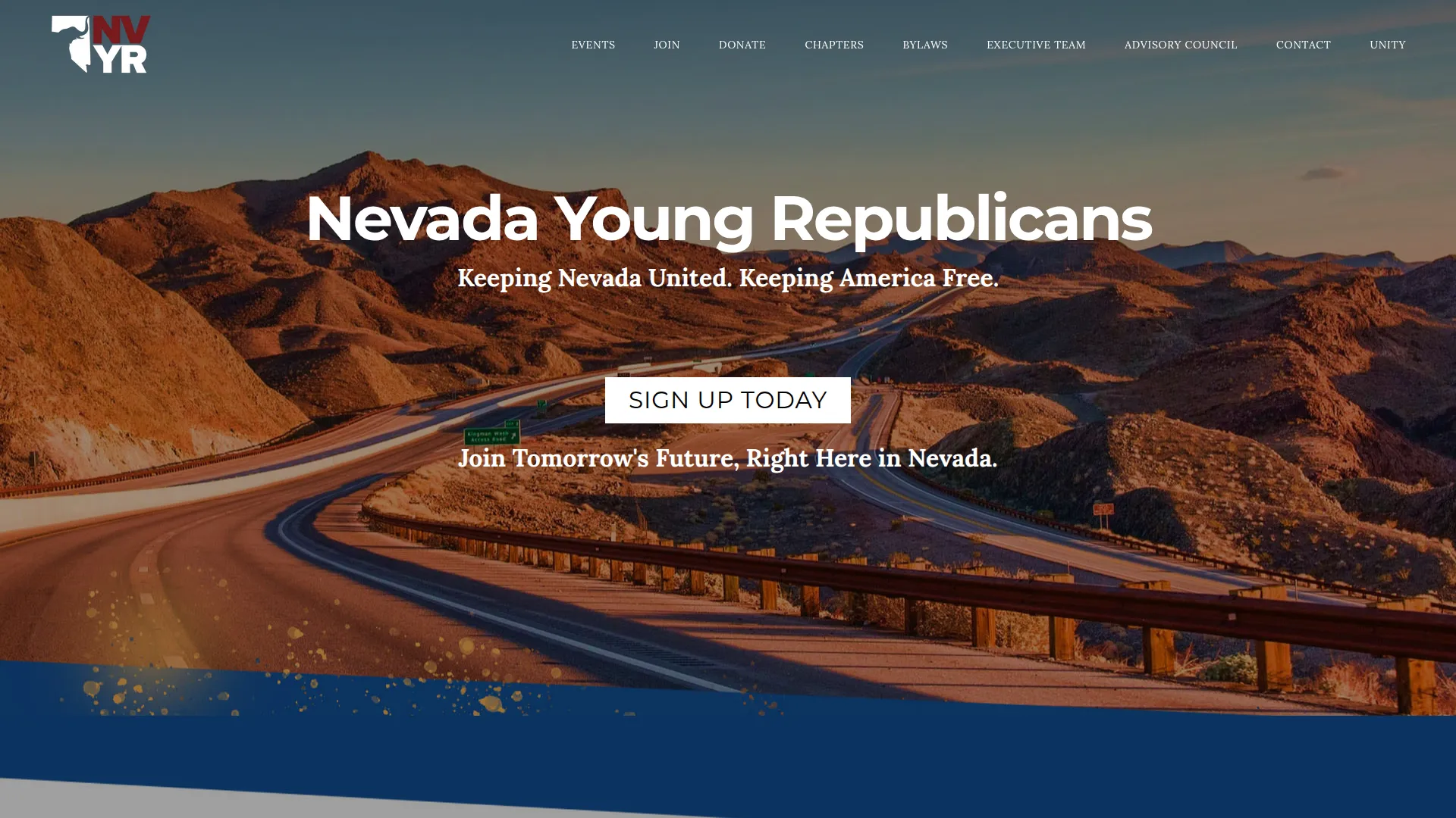 Desktop screenshot of Nevada
