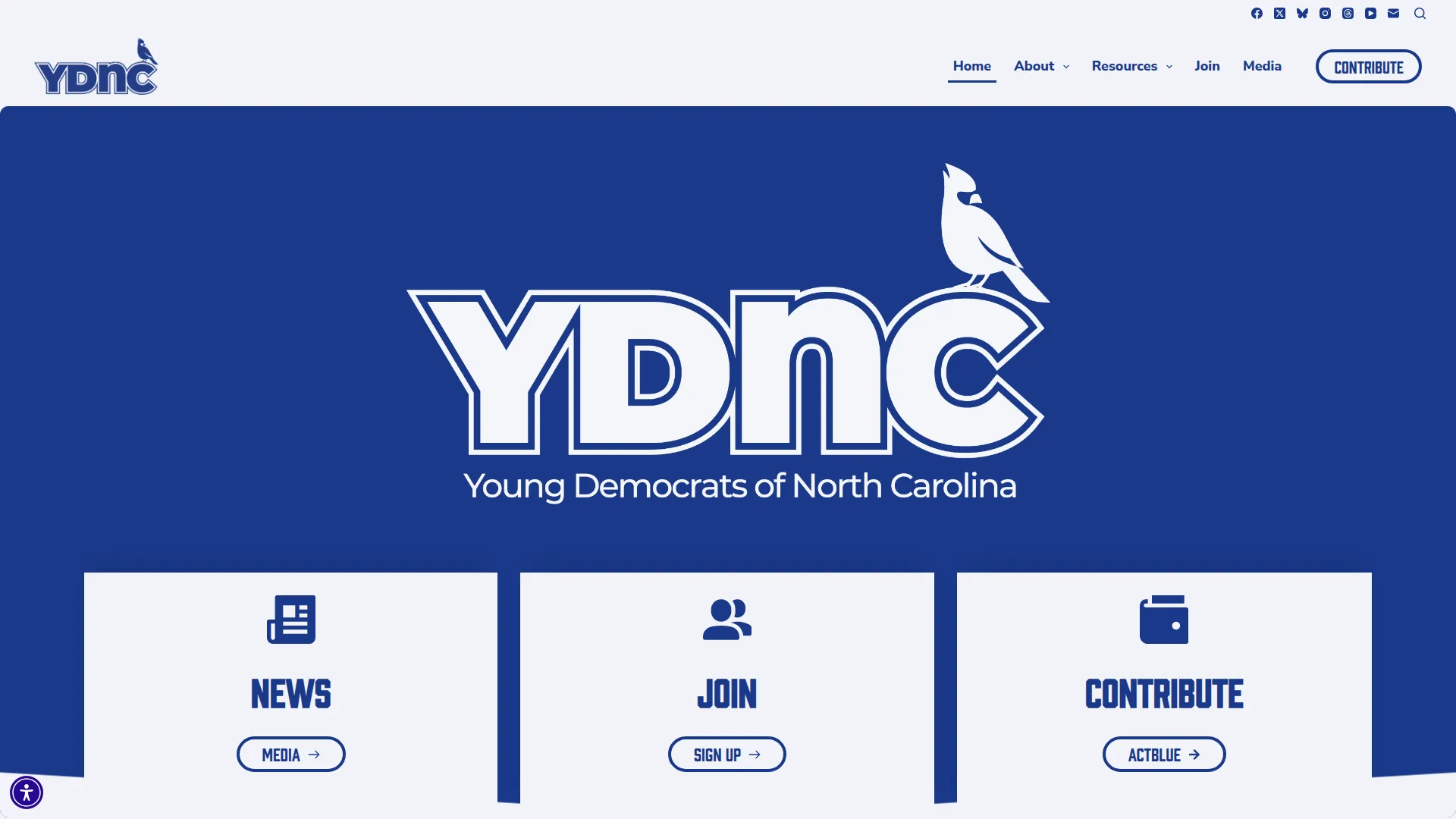 Desktop screenshot of North Carolina