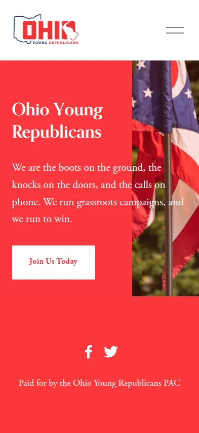 Mobile screenshot of Ohio