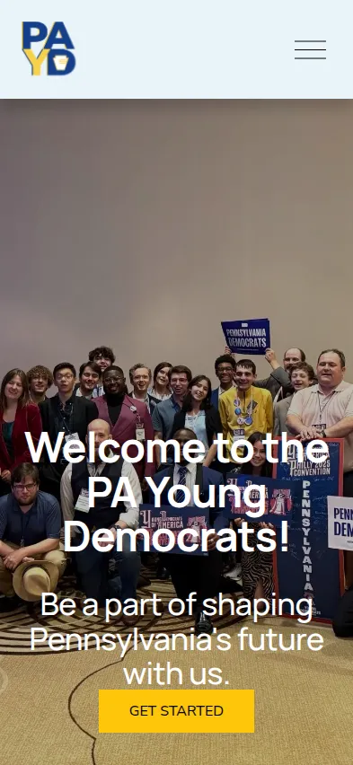 Mobile screenshot of Pennsylvania