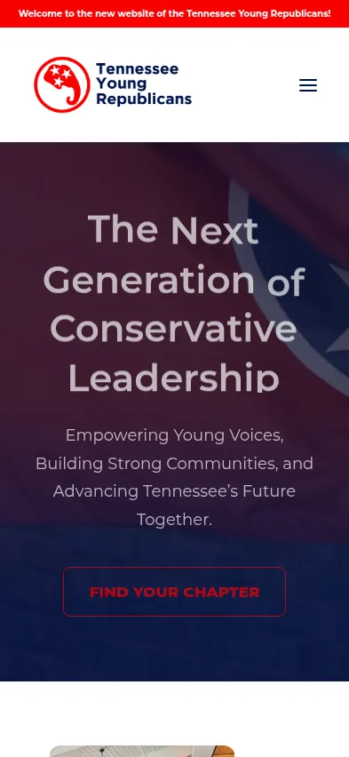 Mobile screenshot of Tennessee