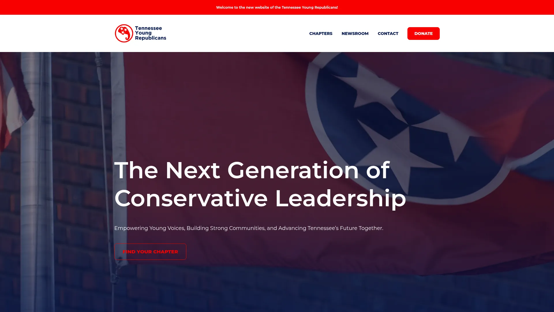 Desktop screenshot of Tennessee