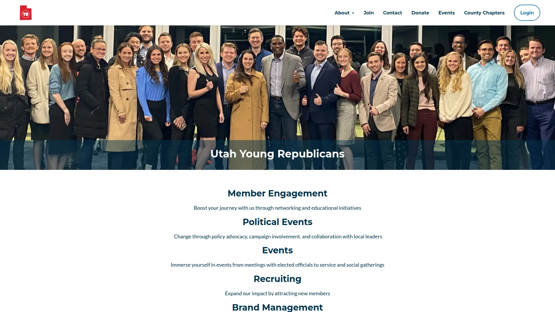 Desktop screenshot of Utah